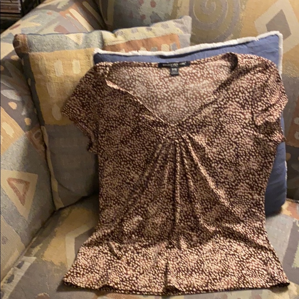 Briggs of New York fashion short sleeve blouse